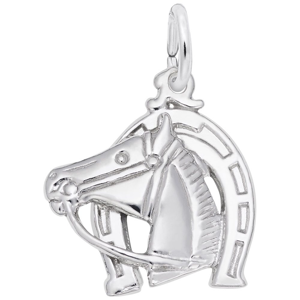 Silver Horse Charm- BeadifulBABY