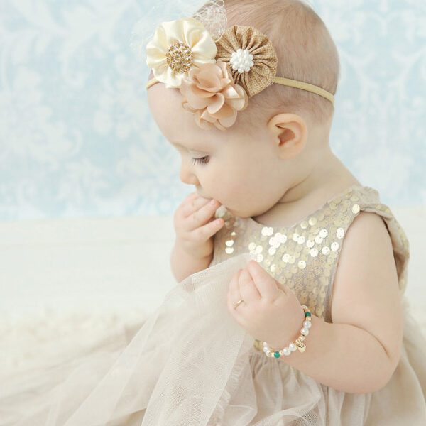 Ivy Grace Baby/Little Girl Fine Pearl Bracelet - BeadifulBABY
