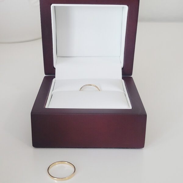 baby rings in gold and available in many sizes