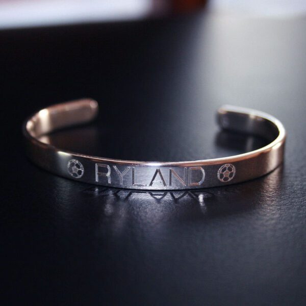 Silver Cuff Bracelet - BeadifulBABY