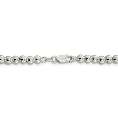 Silver Beads Necklace - BeadifulBABY