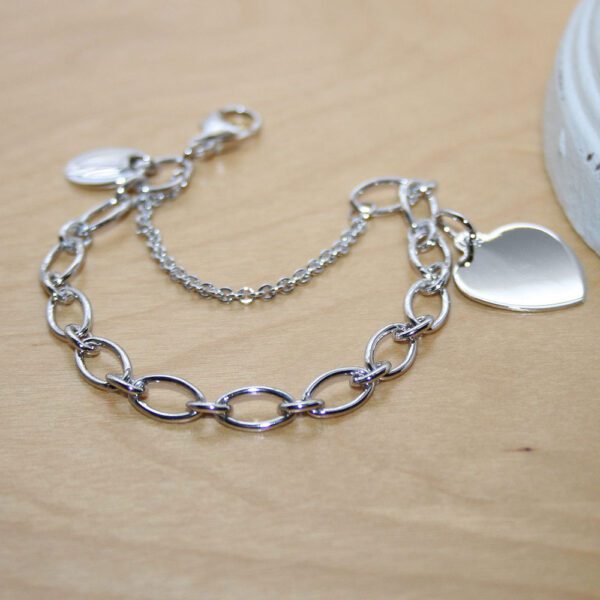 Sterling Silver Charm Bracelet - BeadifulBABY