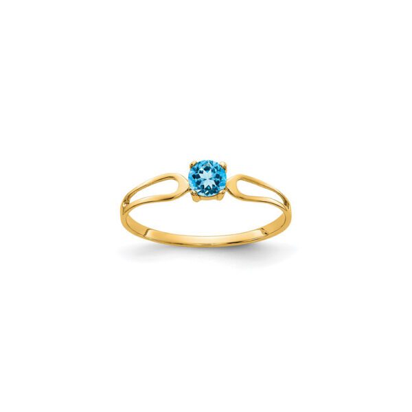 birthstone ring swiss blue topaz