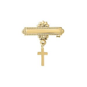 baptism cross pin