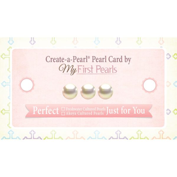 Freshwater and Akoya Create-A-Pearl® Cross Pearl Card