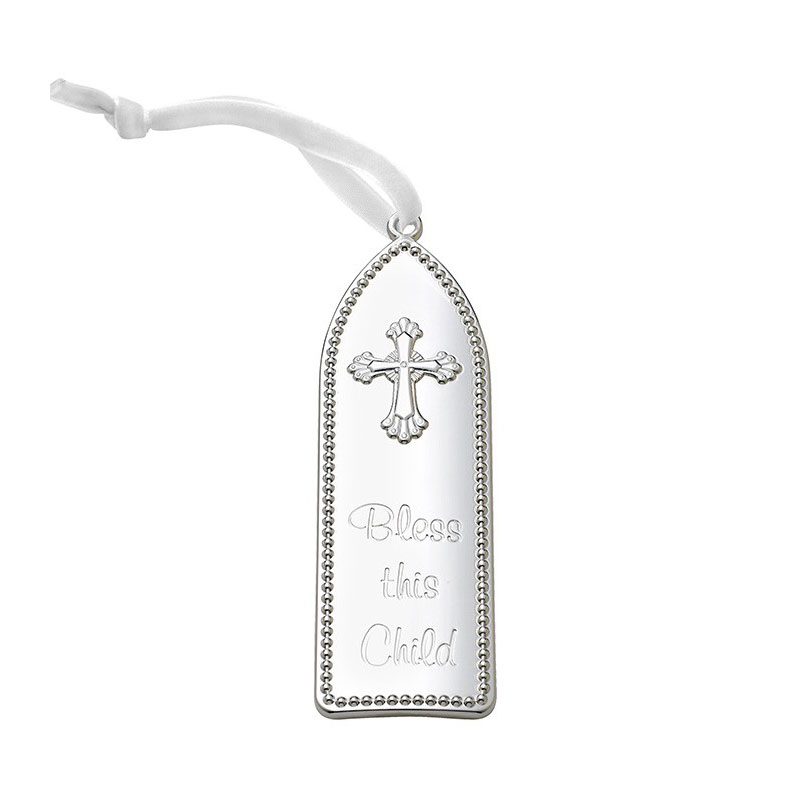 Bless this Child new baby christening, baptism engravable plaque.