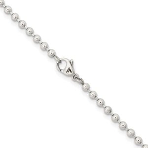 Stainless steel beaded ball chains 3.0 mm