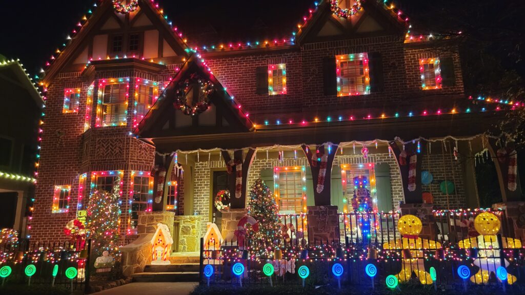Best Christmas lights to see with kids.