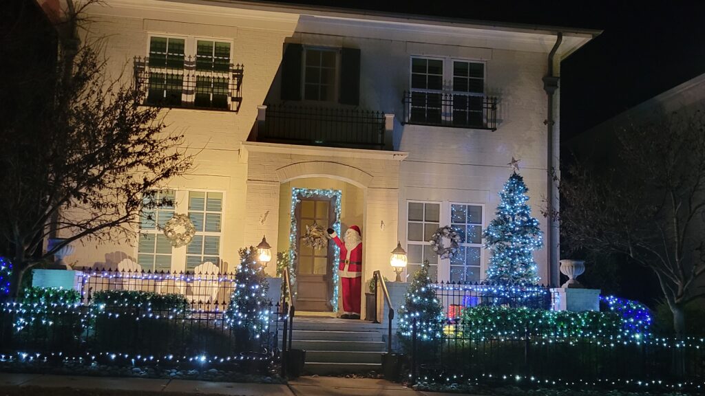 Best Christmas lights to see in McKinney near Frisco, Texas.