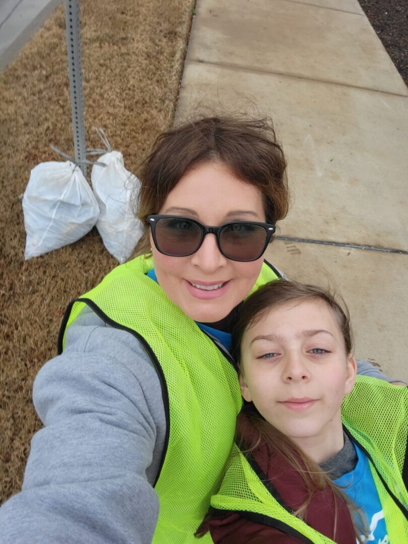 Winter Cleanup 2024 for the City of Frisco Adopt A Street program.