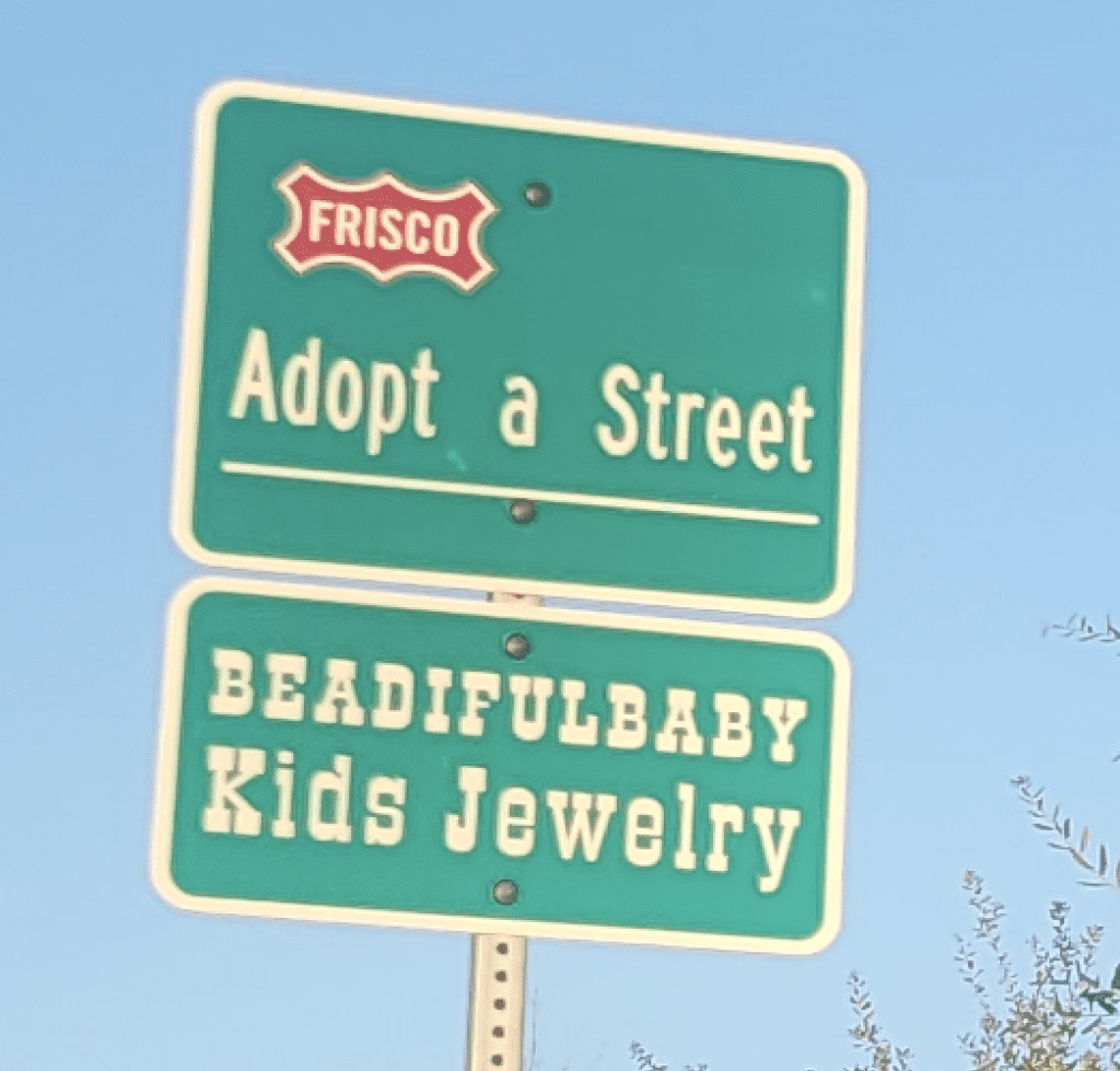 Adopt a street Frisco.