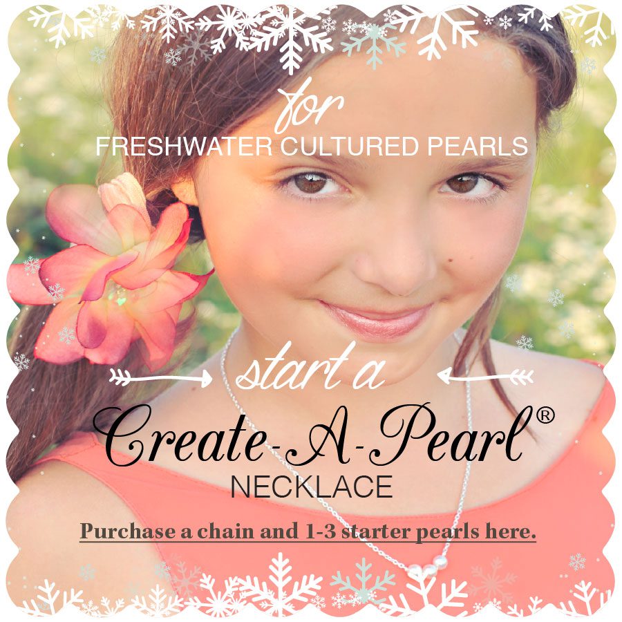 Start a Create-A-Pearl Freshwater pearl necklace.