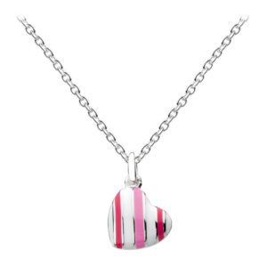 Candy heart necklace perfect for all the girls in your family.