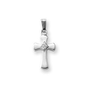 Favorite cross necklace for communion.