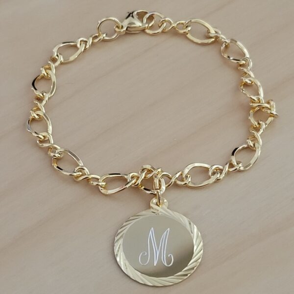 Her first charm bracelet