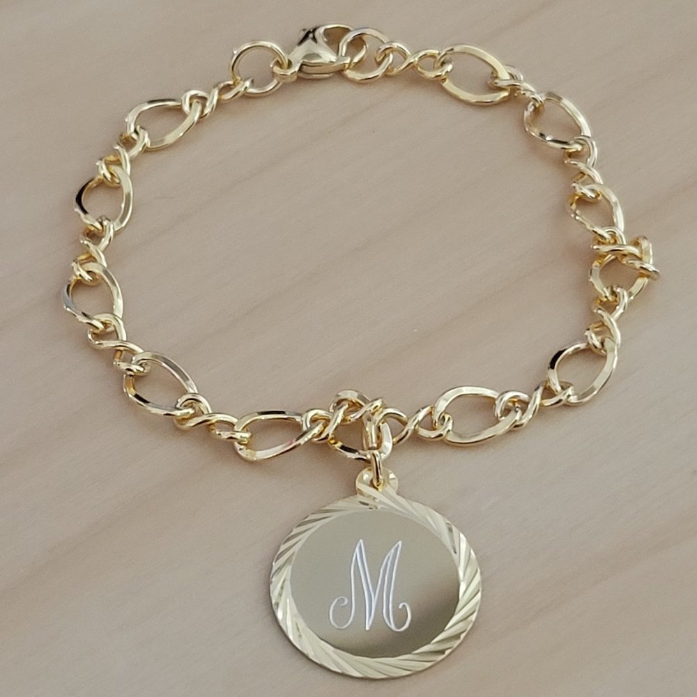 Her first charm bracelet