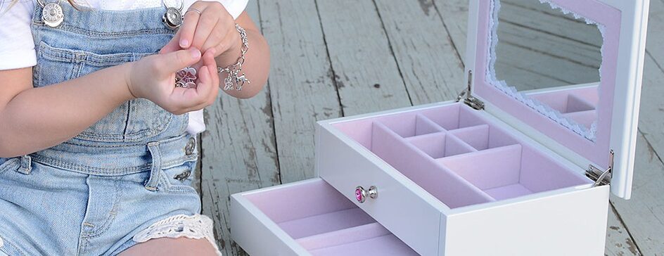 Jewelry boxes that offer jewelry care.