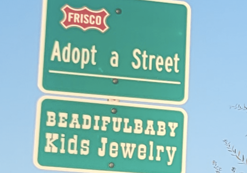 Adopt a street Frisco.
