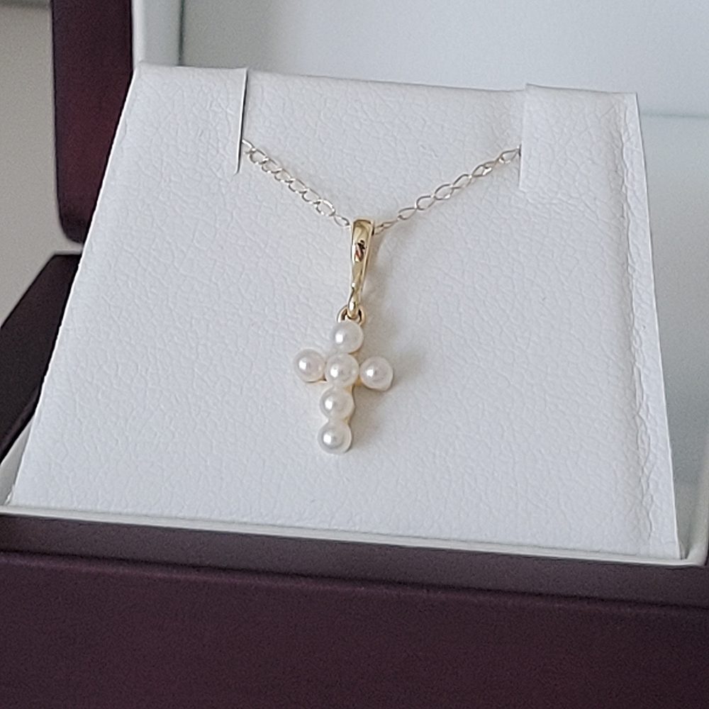 Her first necklace