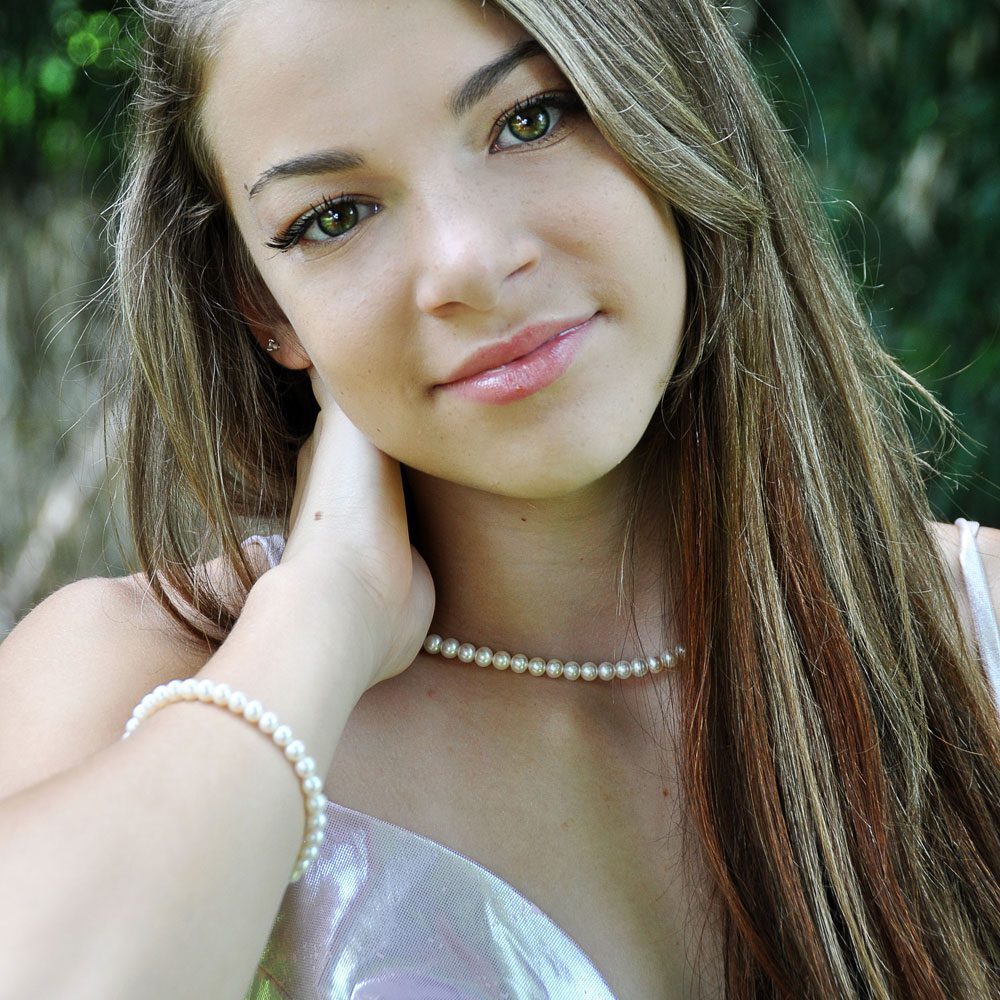 Pearl necklaces for teens only at BeadifulBABY